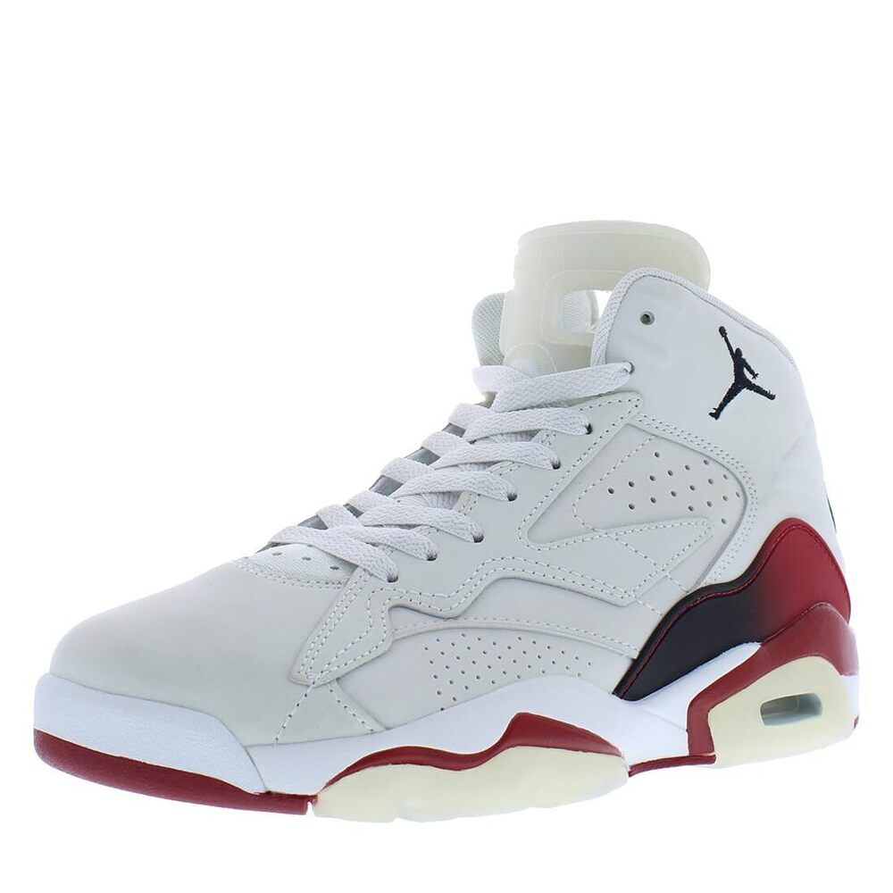 Jordan Women's Jumpman MVP Shoes, Off White/Gym Red/White/Black, 6.5